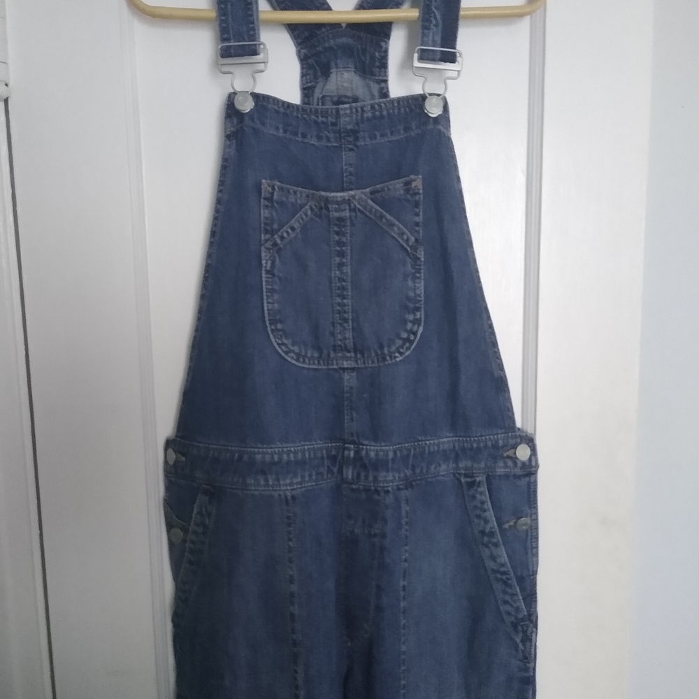 GAP Dark Wash Denim Overalls